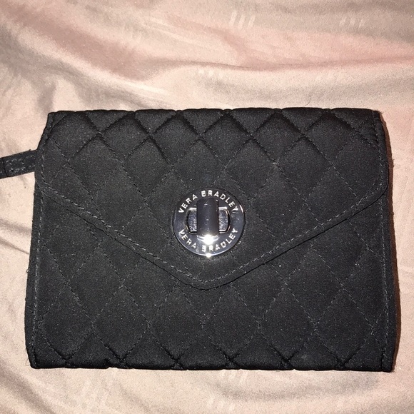 Vera Bradley Handbags - Vera Bradley black wristlet